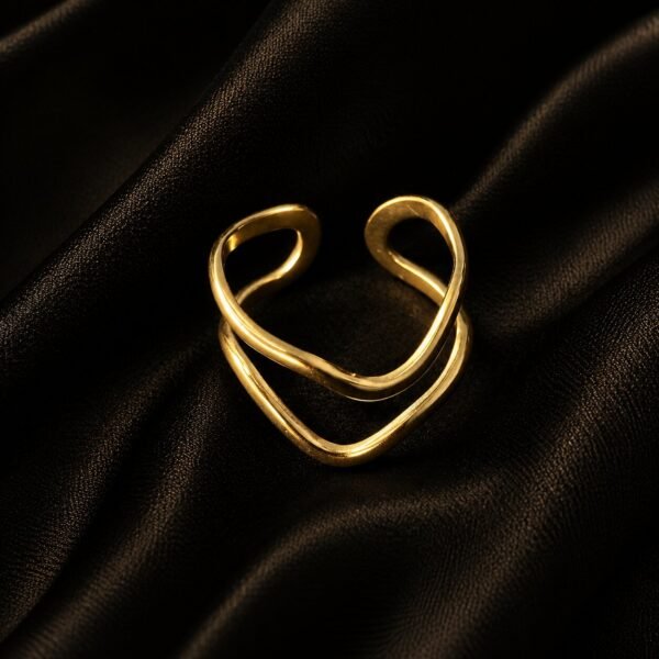 DRIFT Sculpted Gold Ring