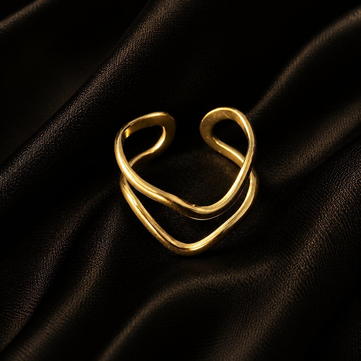 DRIFT Sculpted Gold Ring